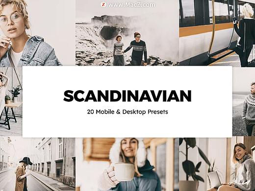 20个现代浅色调Lightroom预设和LUT预设