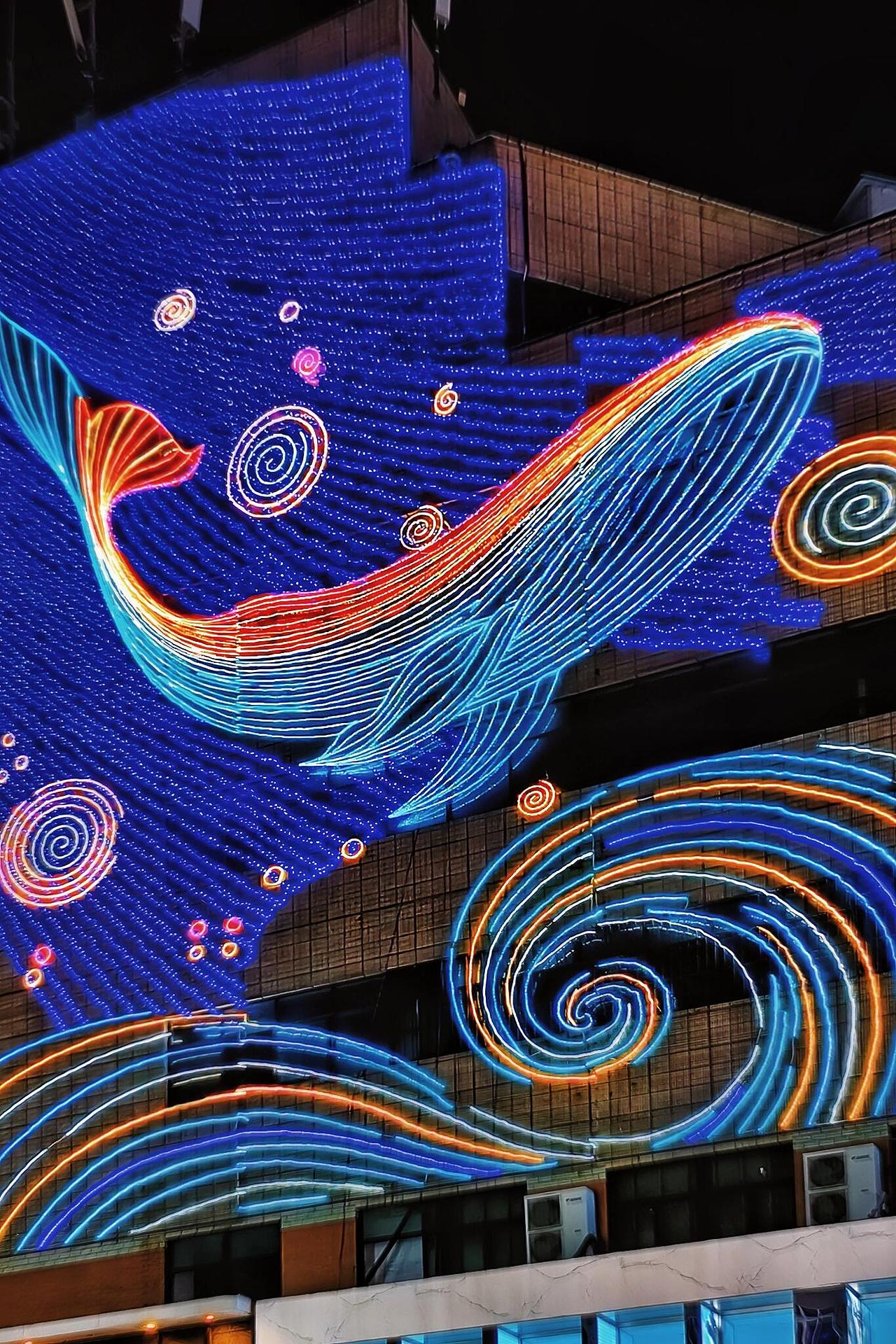 灯饰画幕墙制作