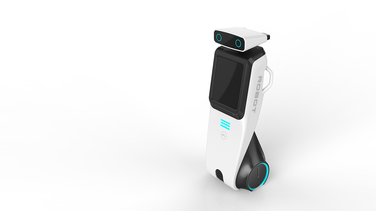 医疗服务机器人（图ZMjA2OTYyMTA0） - 电子产品 - 站酷设计师深圳大鱼设计原创素材 - 站酷ZCOOL