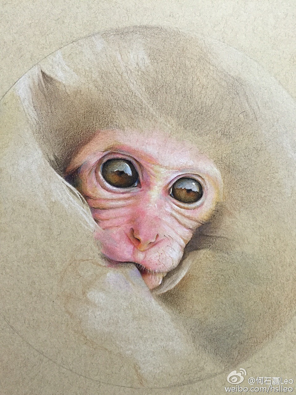 猴（图ZNzg2NTk5MDA=） - 绘画 - 站酷设计师何石磊Leo原创素材 - 站酷ZCOOL