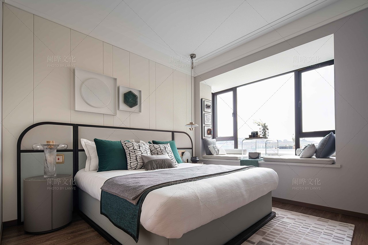 现代轻奢样板房摄影 |样板房空间摄影 |软装设计摄影