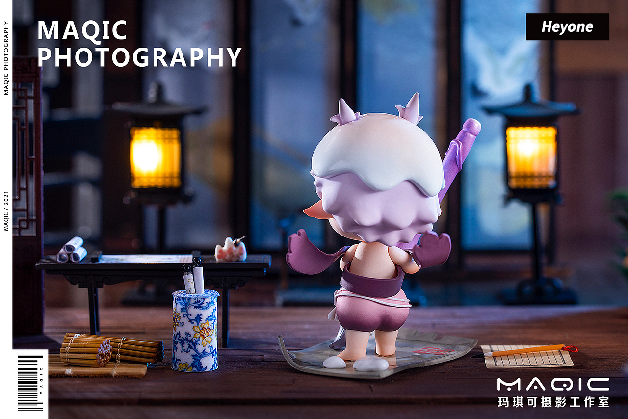 《MIMI新国风隔世信》系列盲盒——盲盒手办拍摄