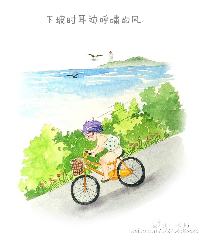 夏日里最爱的那几件小事（图ZNTM3ODc5NTY=） - 商业插画 - 站酷设计师八月AUG原创素材 - 站酷ZCOOL