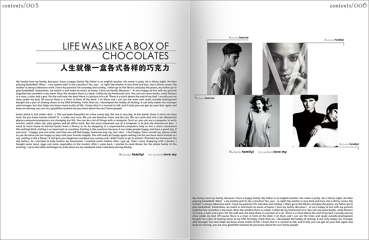 杂志/画册排版2