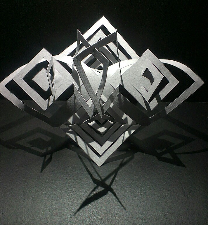 立体构成--剪纸