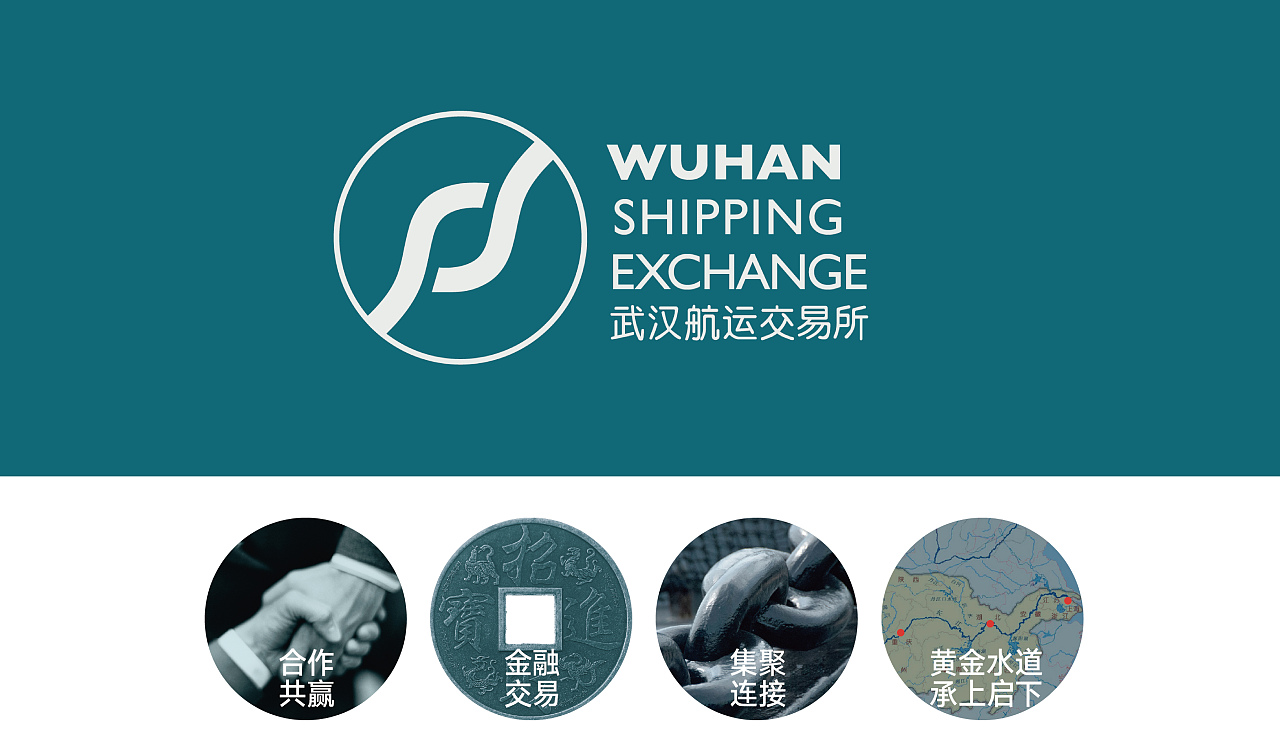 “武汉航运交易所”标志设计(图ZMjg3MjkwNDYw) - Logo - 站酷设计师欧阳maxbrand原创素材 - 站酷ZCOOL