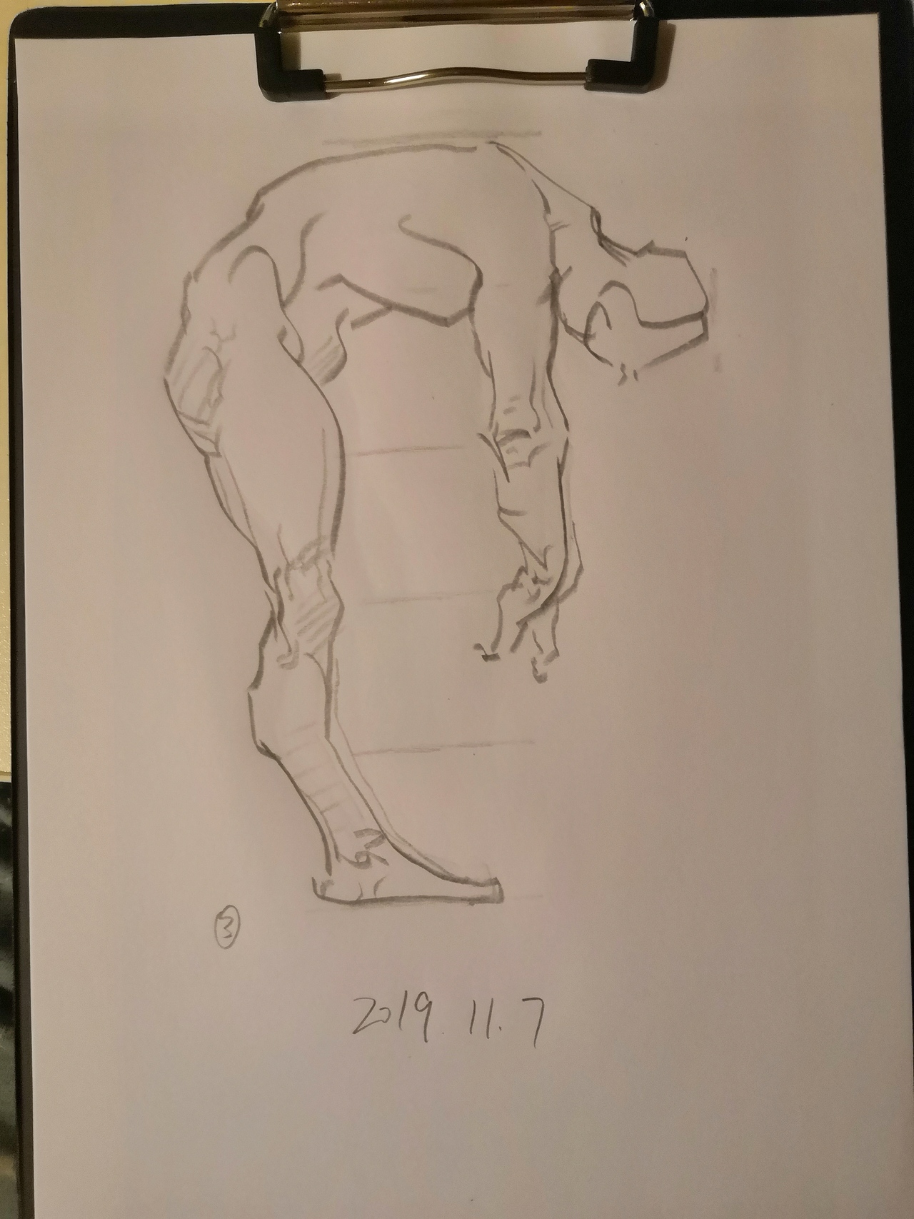 2019.10.15开始的速写练习，记录自己的变化