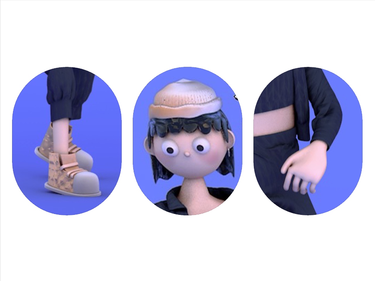 【C4D人物建模】（图ZMjM4MTY2ODQ4） - 人物/生物 - 站酷设计师九陳原创素材 - 站酷ZCOOL