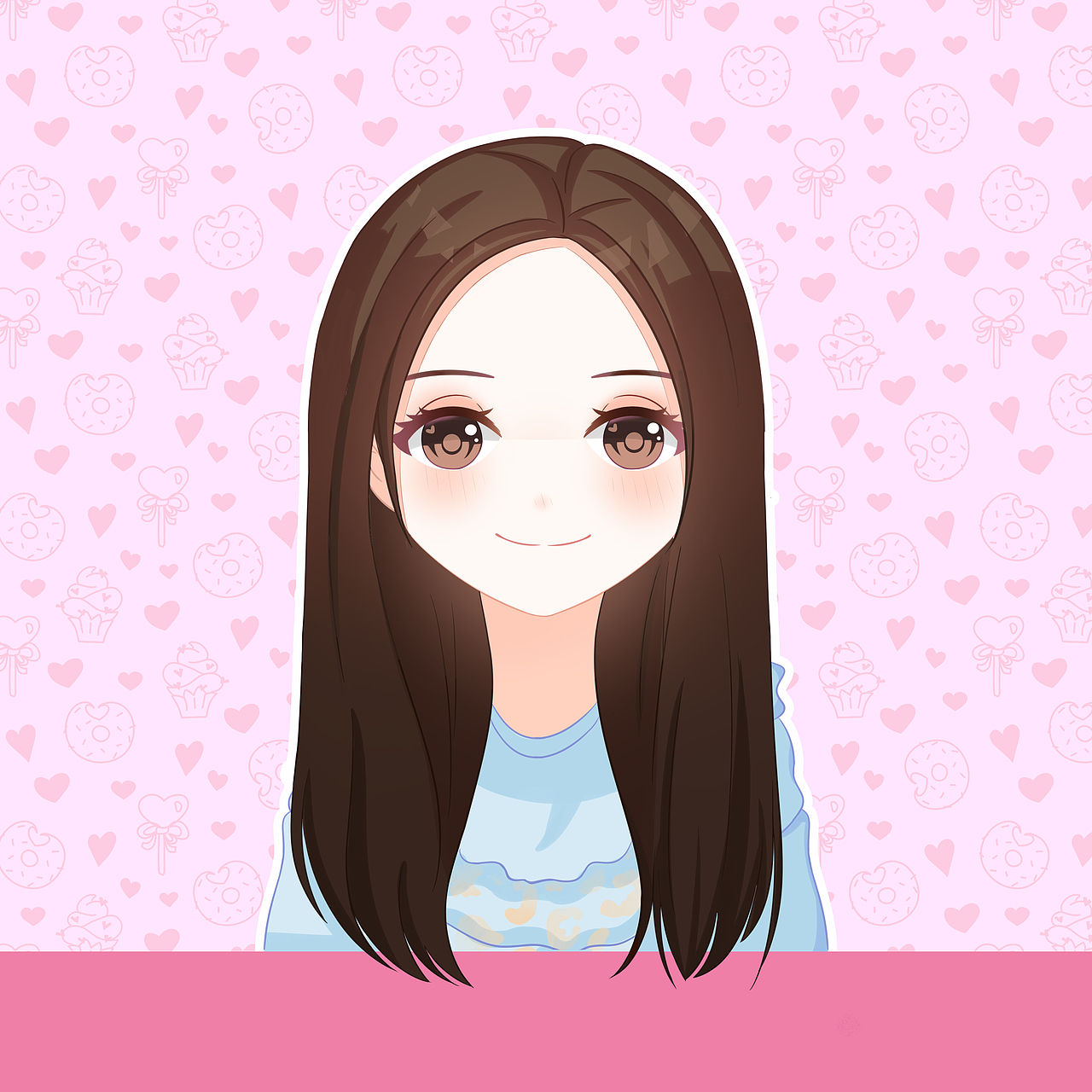 q版人物头像|插画|创作习作|dr米芽_原创作品-站酷zcool