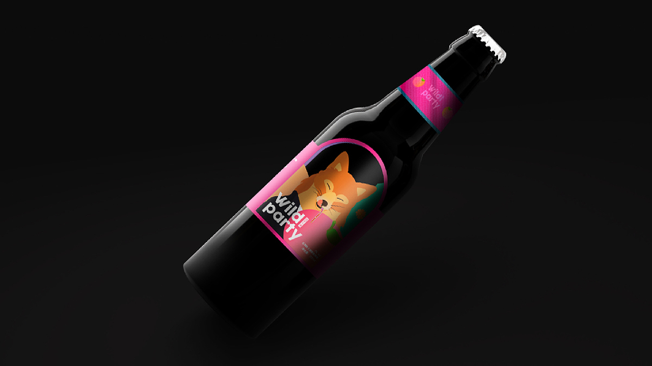 WILD PARTY|精酿啤酒包装设计（图ZMjM1ODMyMjQ0） - 包装 - 站酷设计师有格UGO原创素材 - 站酷ZCOOL