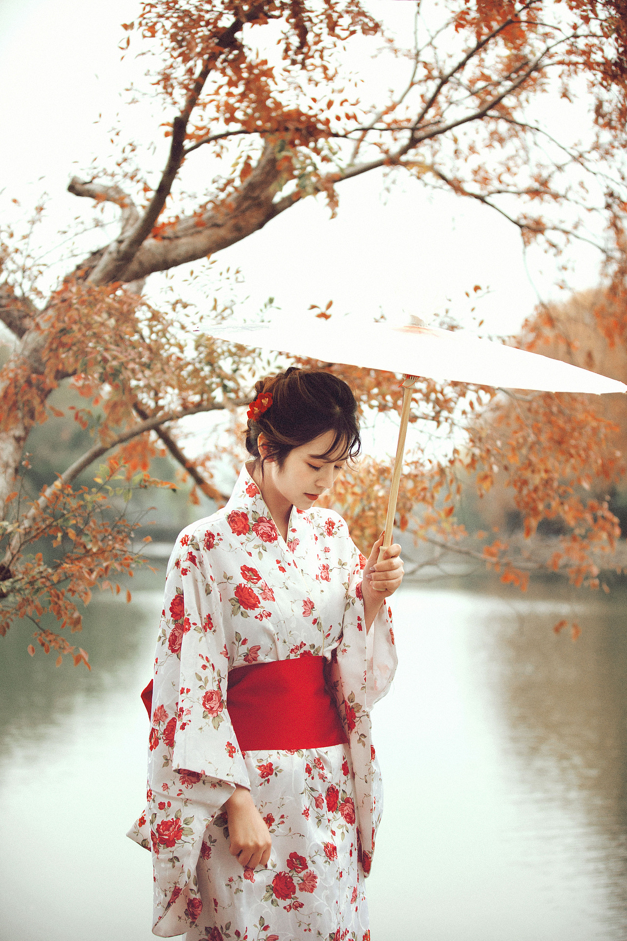 侧脸杀丨和服写真（图ZMjM3MjA5MTEy） - 人像摄影 - 站酷设计师叶小魚原创素材 - 站酷ZCOOL