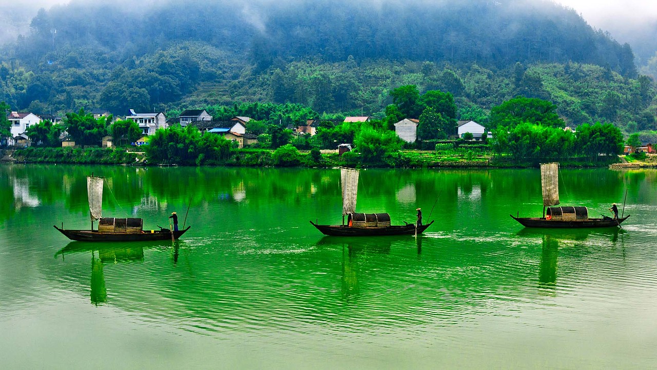 瓯江帆影（图ZNTIyMjkwMzY=） - 风光摄影 - 站酷设计师雪狐123原创素材 - 站酷ZCOOL