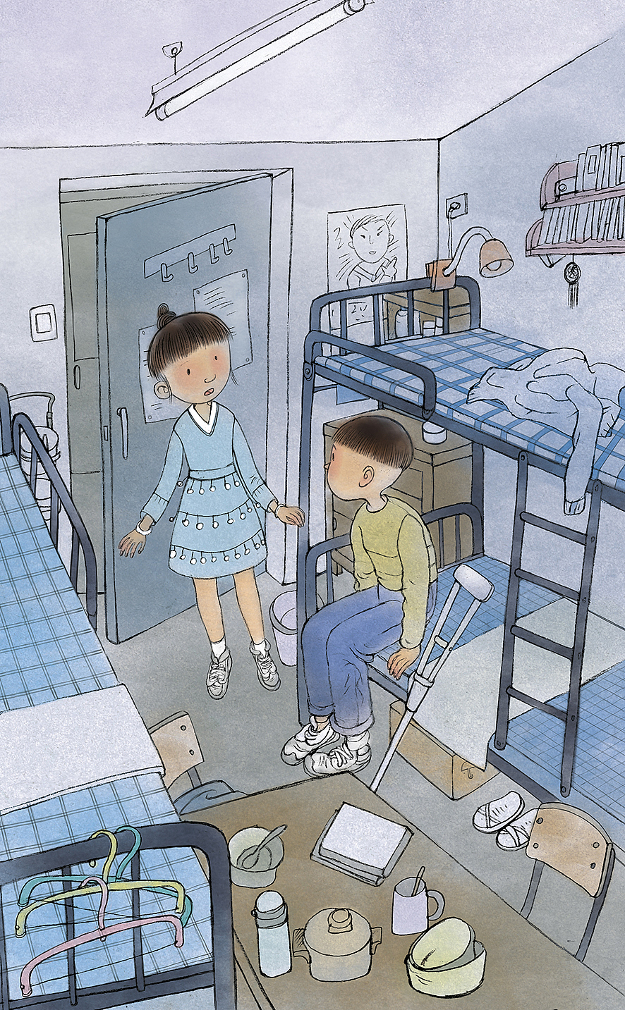 凤凰花开的学校(图ZMjY3NDU4NDQw) - 儿童插画 - 站酷设计师峰峰茶原创素材 - 站酷ZCOOL