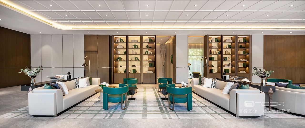 售楼处+样板间：金地时代艺境固安售楼处（图ZMjY5MjY3Mjg0） - 环境/建筑摄影 - 站酷设计师AnderMedia原创素材 - 站酷ZCOOL