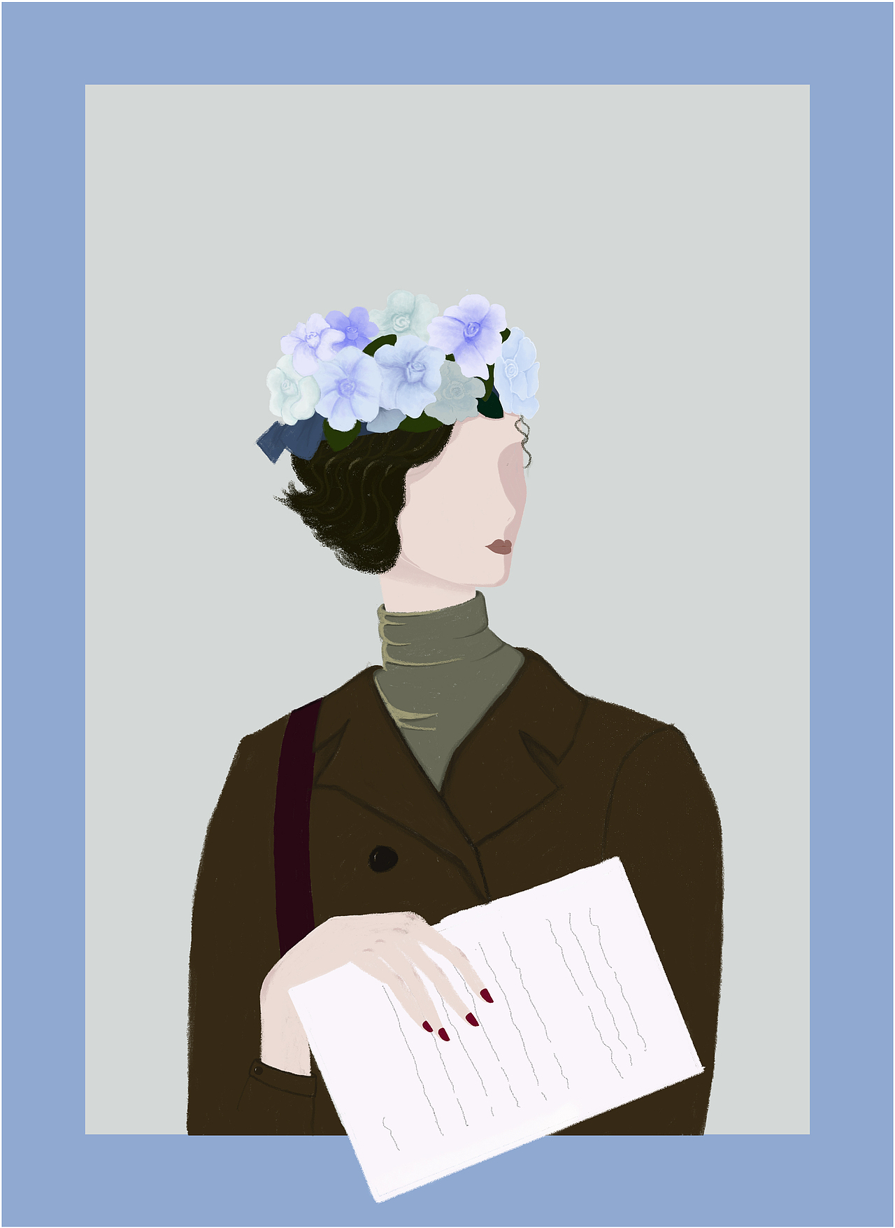 当代女性杂志插图（图ZMjE3NTc4OTI0） - 创作习作 - 站酷设计师顾清明原创素材 - 站酷ZCOOL