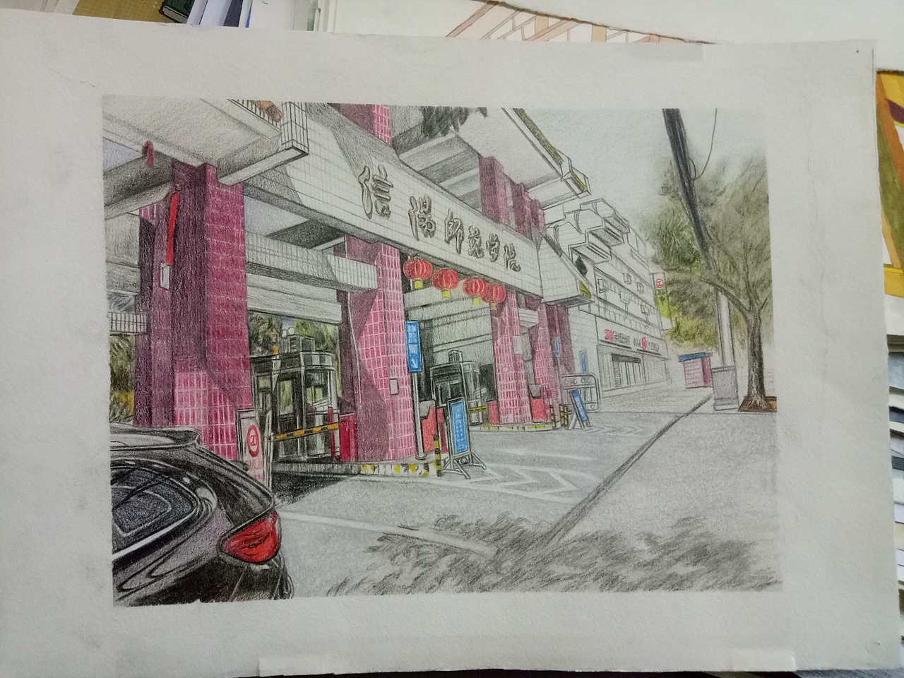 我的大学（图ZMTIxMTAwNTYw） - 创作习作 - 站酷设计师画师一诺原创素材 - 站酷ZCOOL