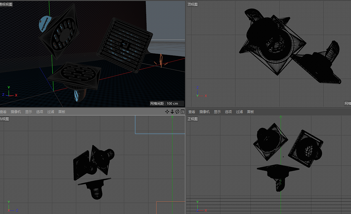 硬表面建模渲染（图ZMTEwMTI3NDc2） - 其他网页 - 站酷设计师jjjxxx原创素材 - 站酷ZCOOL