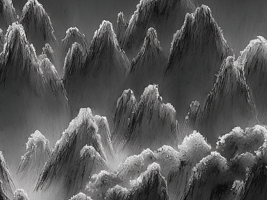 #站酷梦笔#轩桐,水墨画,写意黑白