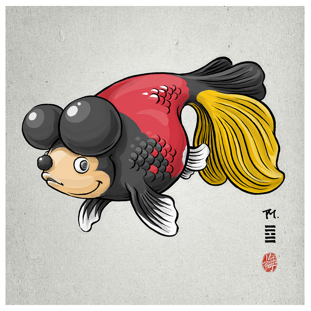 MIX金鱼系列（图ZMjk5ODAzMDU2） - 概念设定 - 站酷设计师PandaMei原创素材 - 站酷ZCOOL