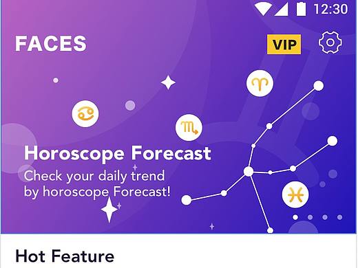 app异域/AI换脸/手势预测/宝宝预测/变老相机--UI界面