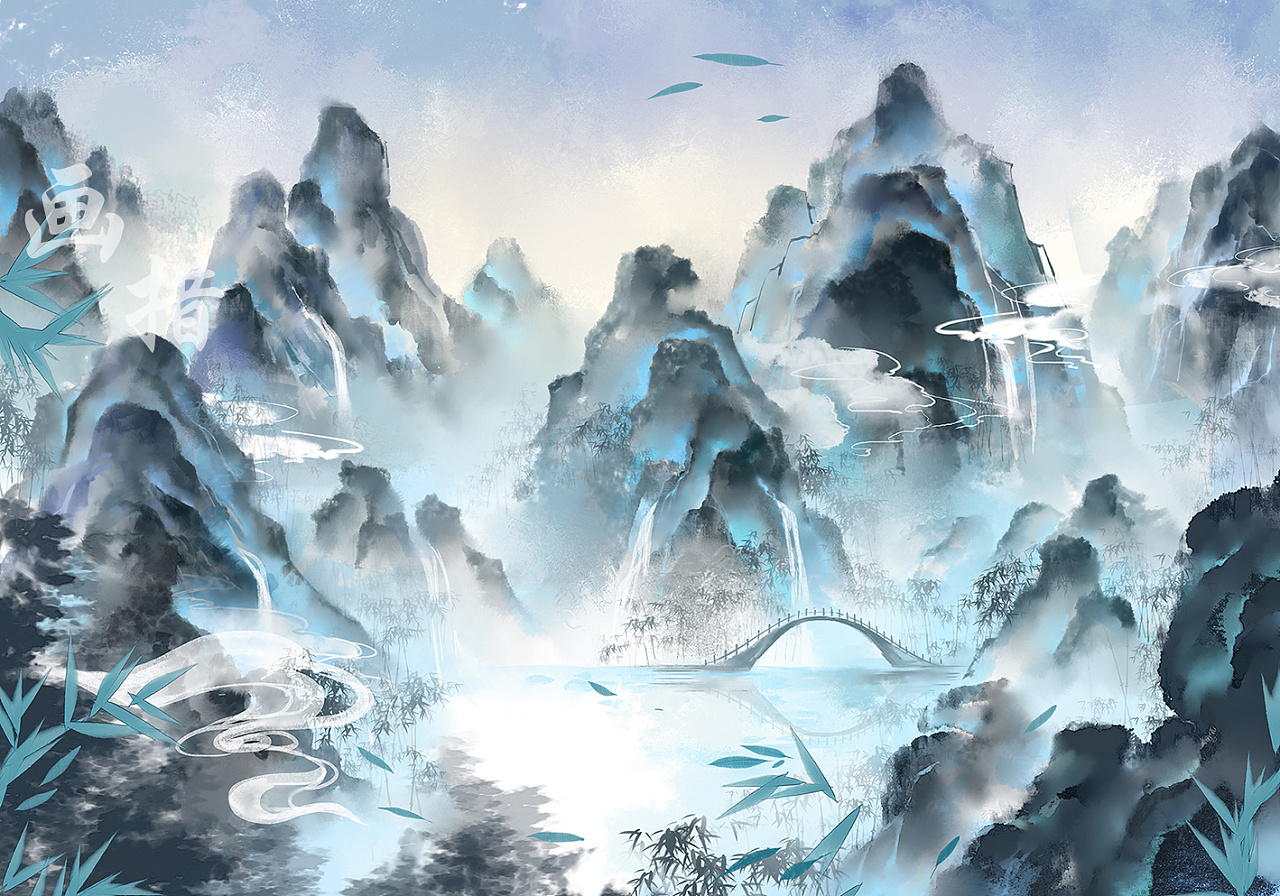 所爱隔山海,山海皆可平|插画|商业插画|画措 - 原创作品 - 站酷