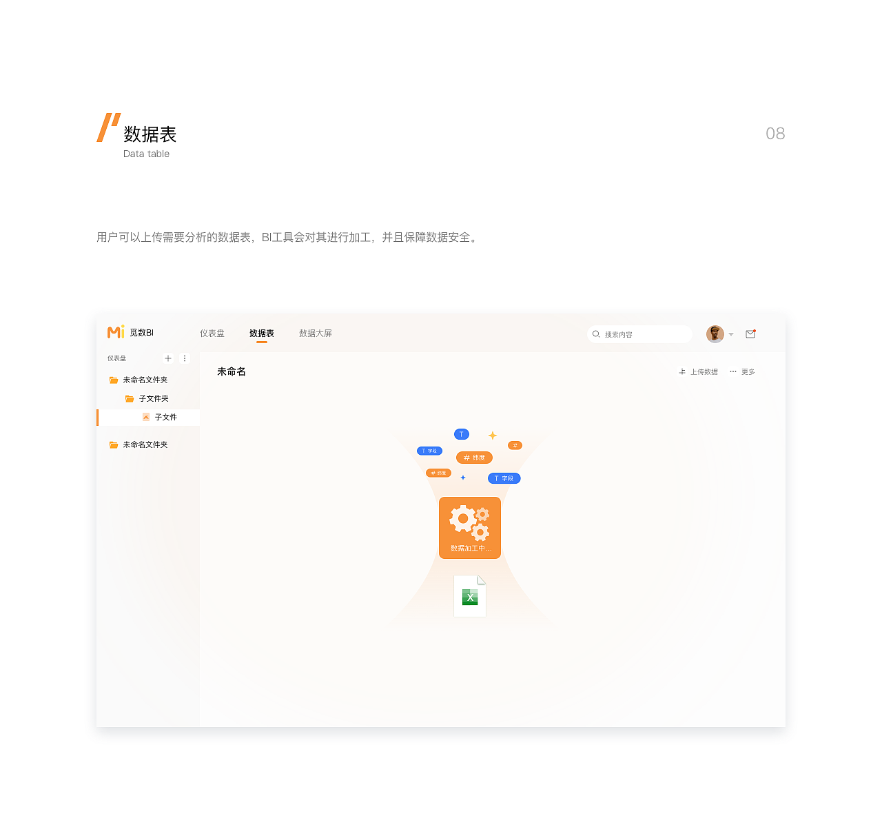 觅数BI分析工具（图ZMzQ3MjgwNTg0） - 软件界面 - 站酷设计师小封同学原创素材 - 站酷ZCOOL