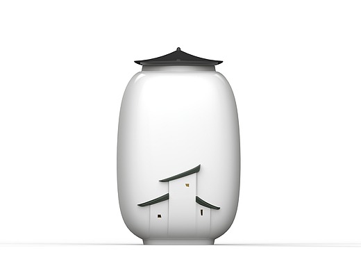 《徽派》茶叶罐 茶具 陶瓷文创 简约 轻奢