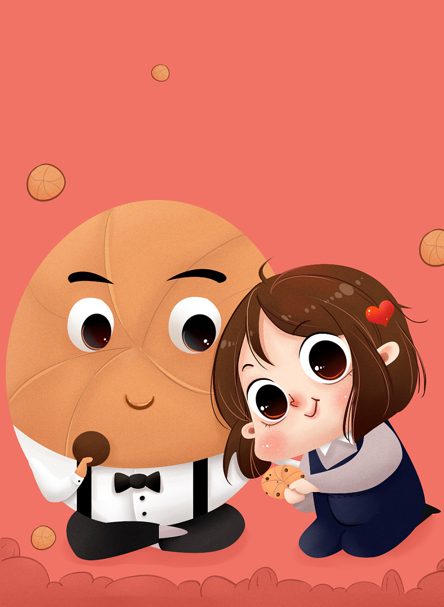 曲奇饼包装角色设计及插画(部分稿)