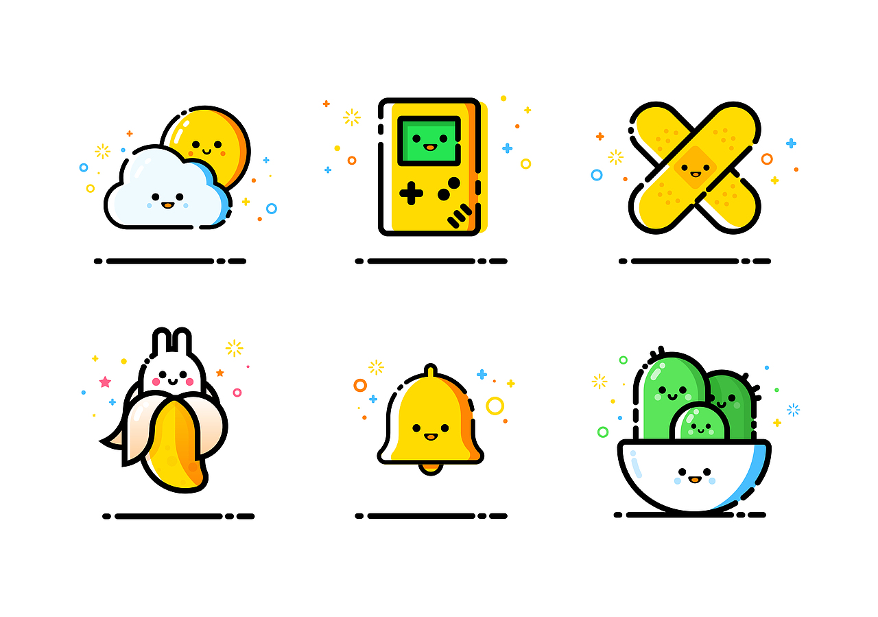 MBE风格图标（图ZMTM1NjkwMzYw） - 图标 - 站酷设计师aaaria_原创素材 - 站酷ZCOOL