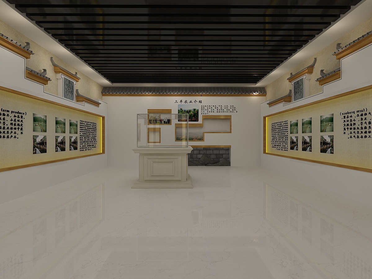校史馆 设计效果图 3d设计 展厅 展馆设计（图ZMTg2MjEyMDk2） - 建筑/空间 - 站酷设计师云迪vind原创素材 - 站酷ZCOOL