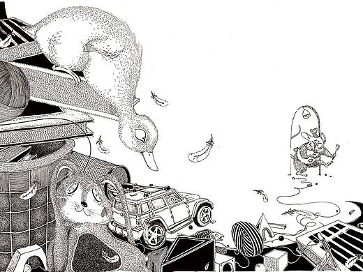 想想，还是算了吧！（个人主页-ZNTIxMDk3NzY=） - 绘本 - 站酷设计师狐易仔仔原创素材 - 站酷ZCOOL