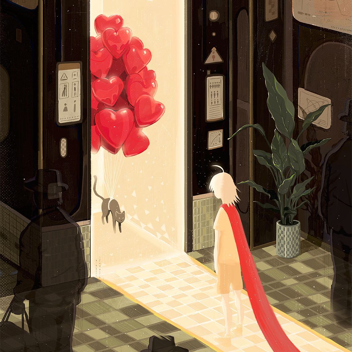生日礼物（图ZMjc5MzAwMjI0） - 艺术插画 - 站酷设计师透明塑料袋原创素材 - 站酷ZCOOL
