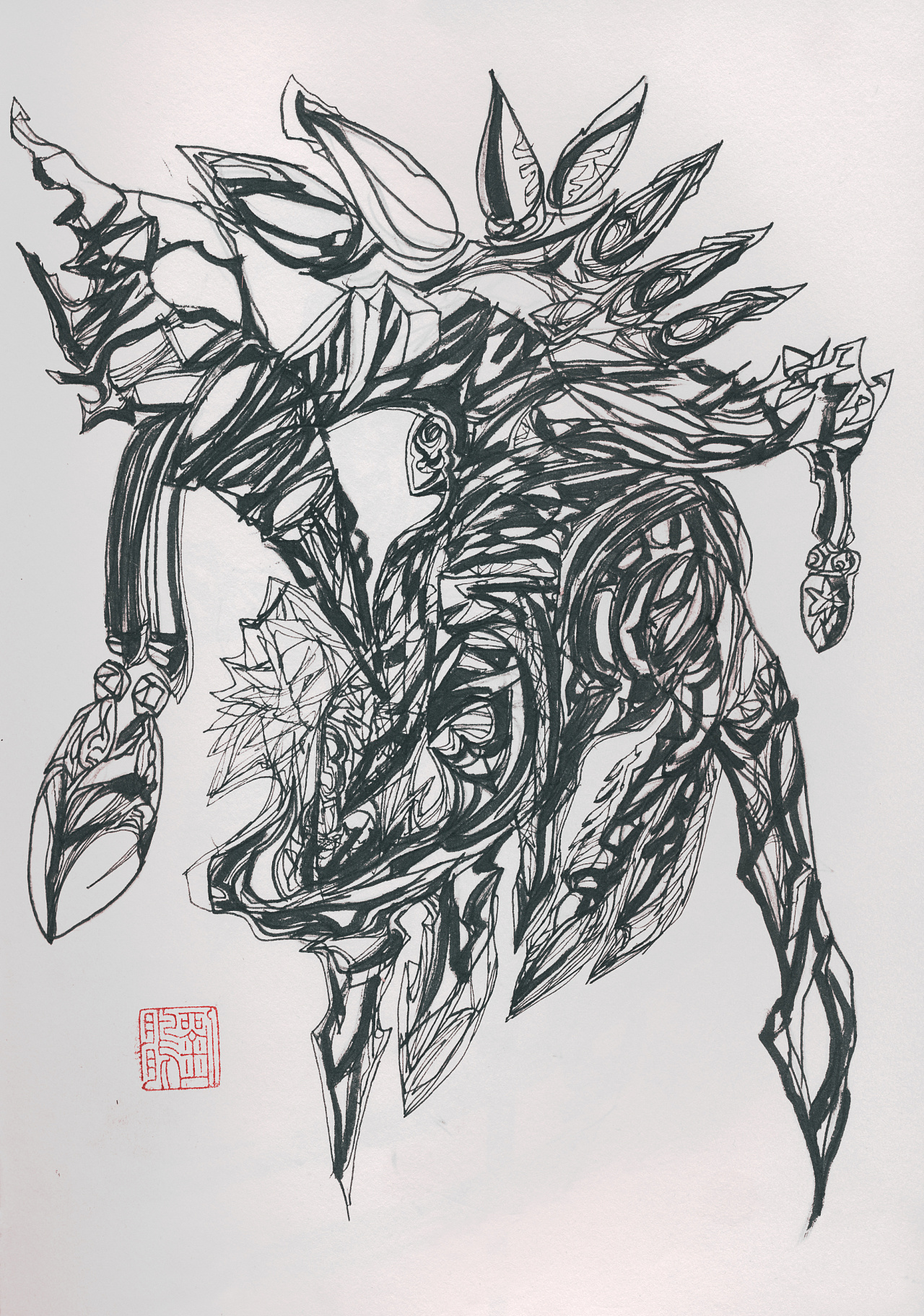 龙生九子之霸下|插画|创作习作|赛斯1976 - 原创作品 - 站酷 (zcool)