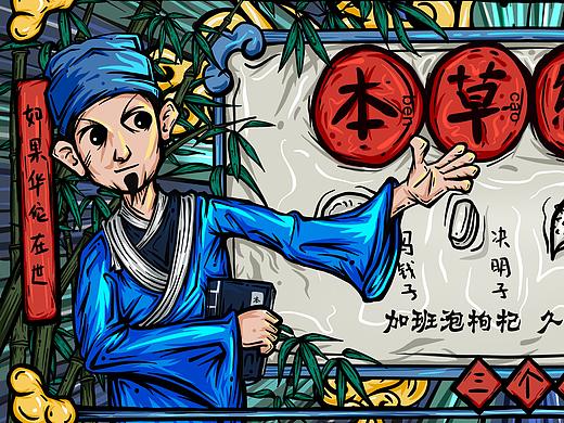 国潮鼠标垫创作