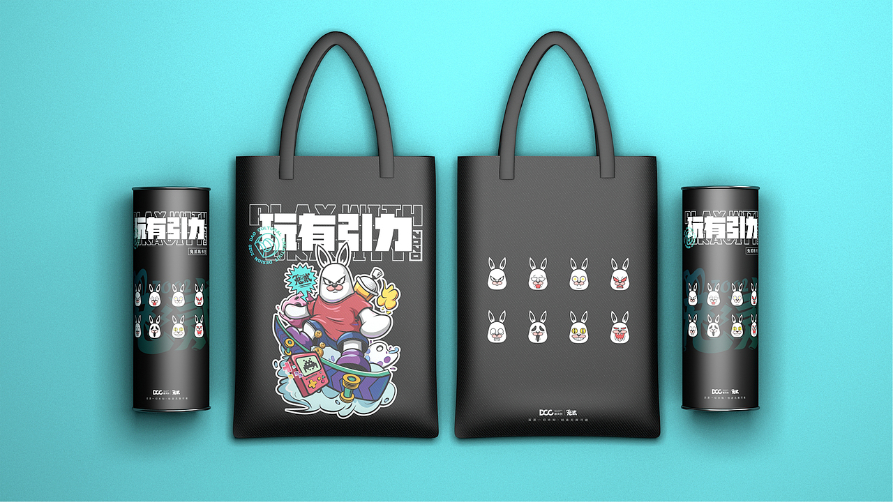 兔贰文创设计（图ZMjQyOTEyMzQ4） - IP形象 - 站酷设计师Chinglab原创素材 - 站酷ZCOOL