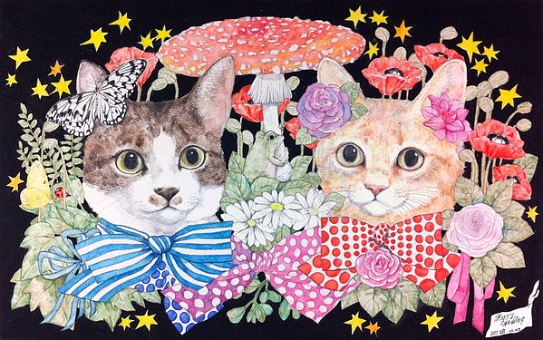 樋口裕子丨GUCCI御用插画师（图ZMjYwODEwOTg4） - 商业插画 - 站酷设计师ALILI_ART原创素材 - 站酷ZCOOL