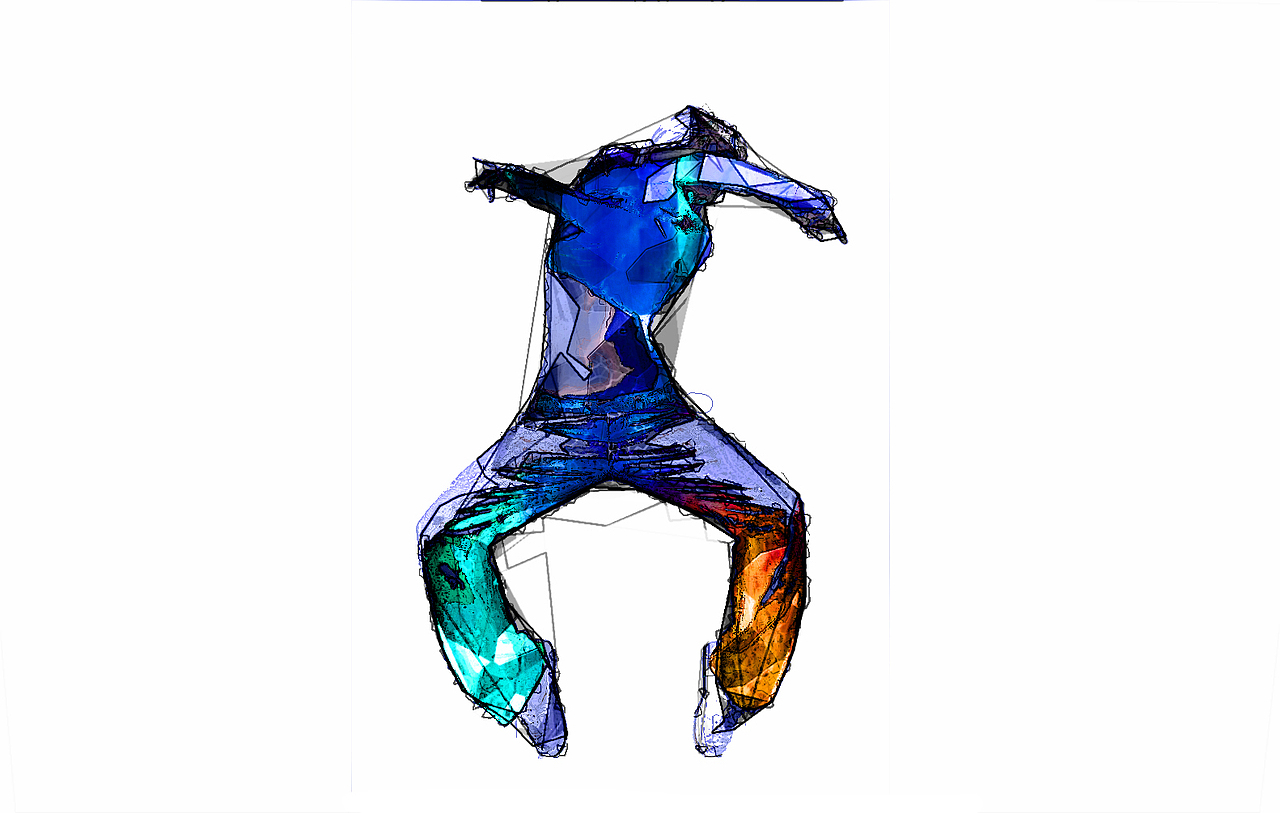 amoe 绘画 涂鸦效果 水彩 平面设计 金属 质感 舞蹈 动作 喷溅 _摄影