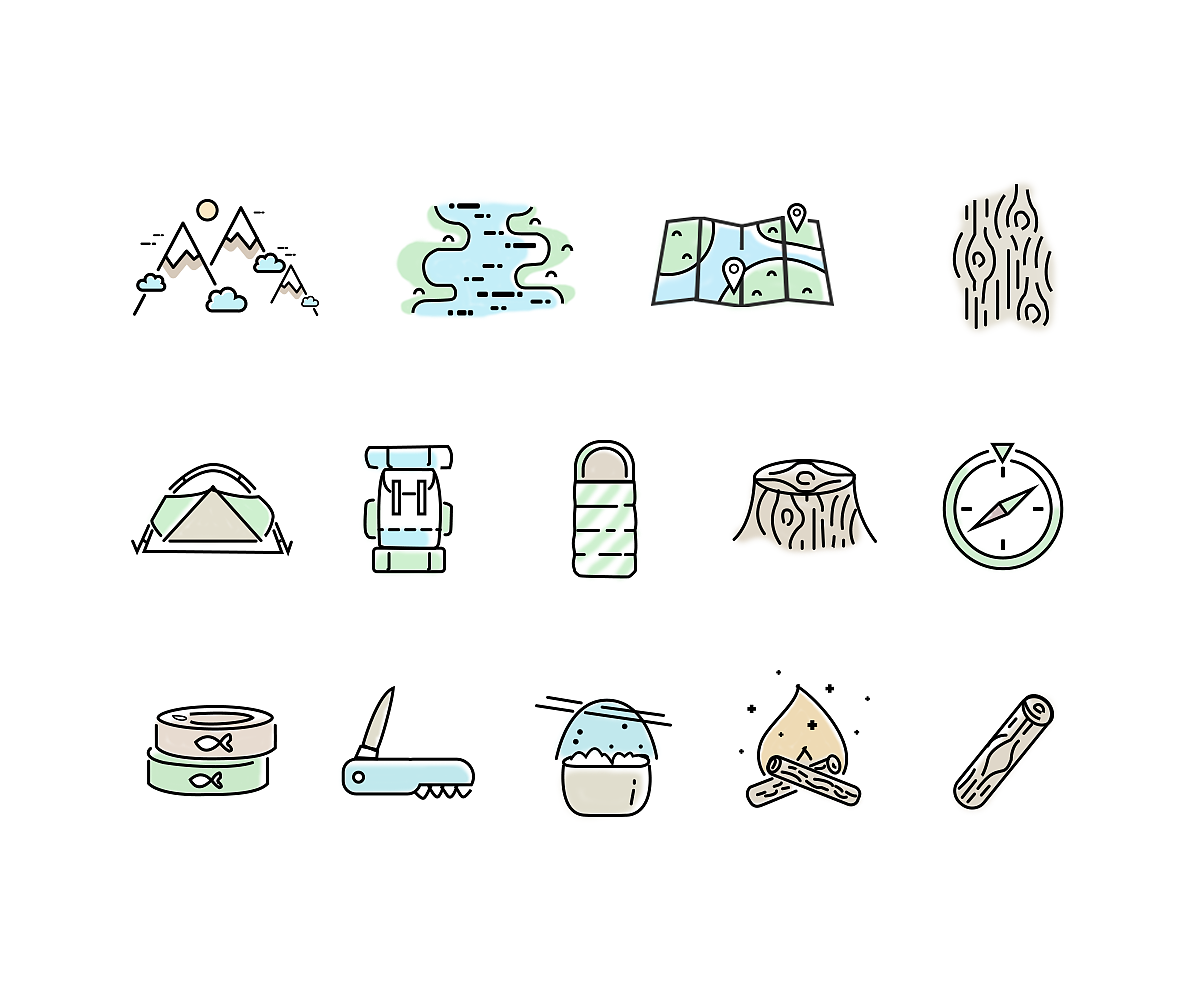 [练习稿] 野外露营icon