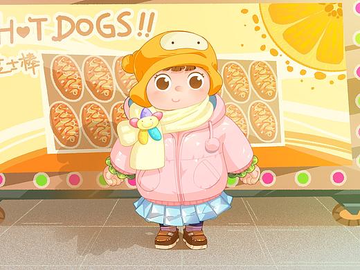 给闺蜜家的小暖暖baby的图（个人主页-ZNDk4NDIwNjg=） - 儿童插画 - 站酷设计师yikeya12345原创素材 - 站酷ZCOOL