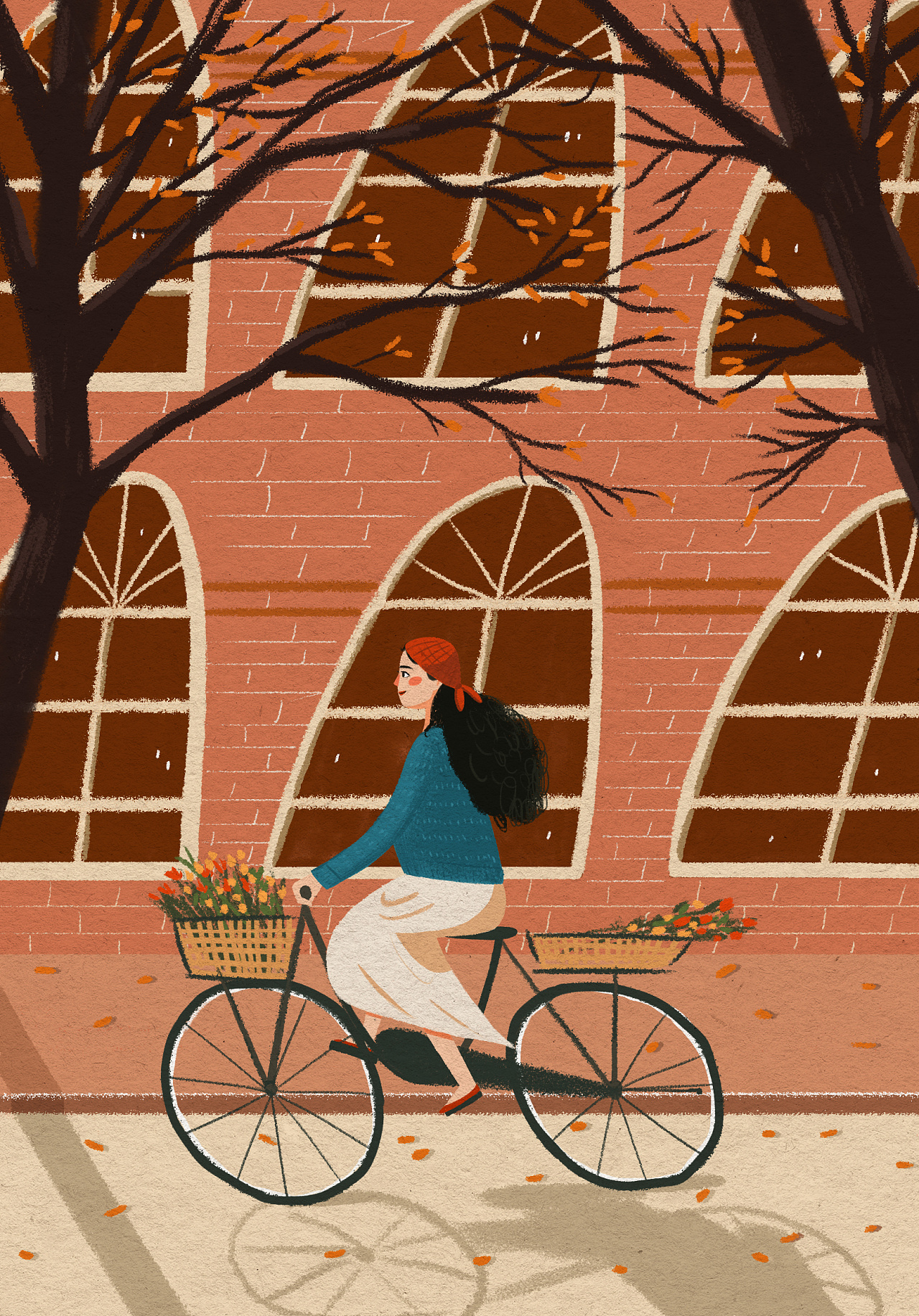 午后|插画|插画习作|ding丁丁 - 原创作品 - 站酷 (zcool)