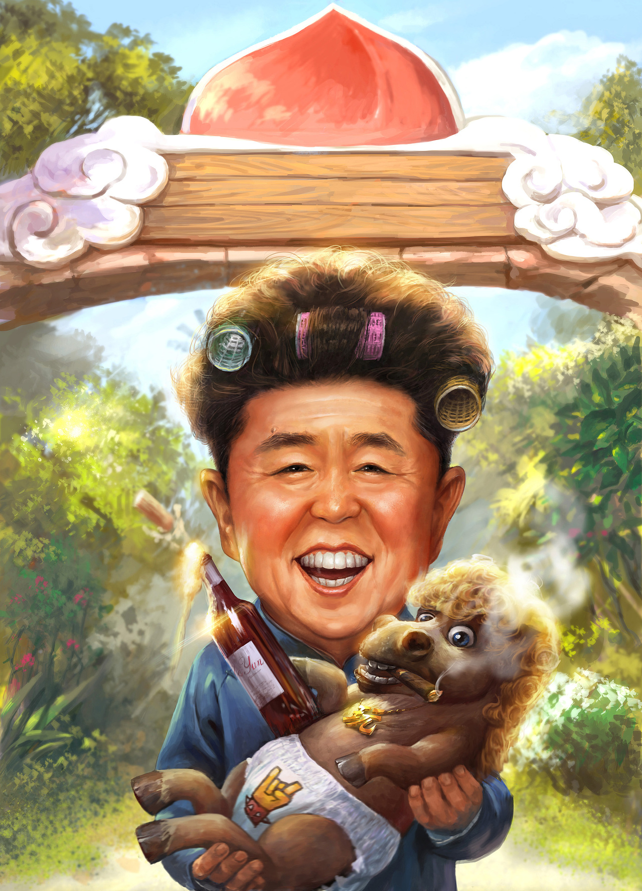 玩主于老师（图ZMTg2OTU1NzIw） - 商业插画 - 站酷设计师小晔漫画原创素材 - 站酷ZCOOL