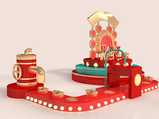 c4d练习（个人主页-ZNDI3NDY2Mjg=） - 场景 - 站酷设计师跳跳跳跳羊原创素材 - 站酷ZCOOL