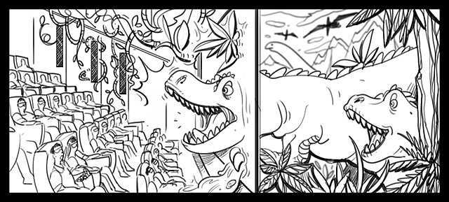 广告插画&Storyboard