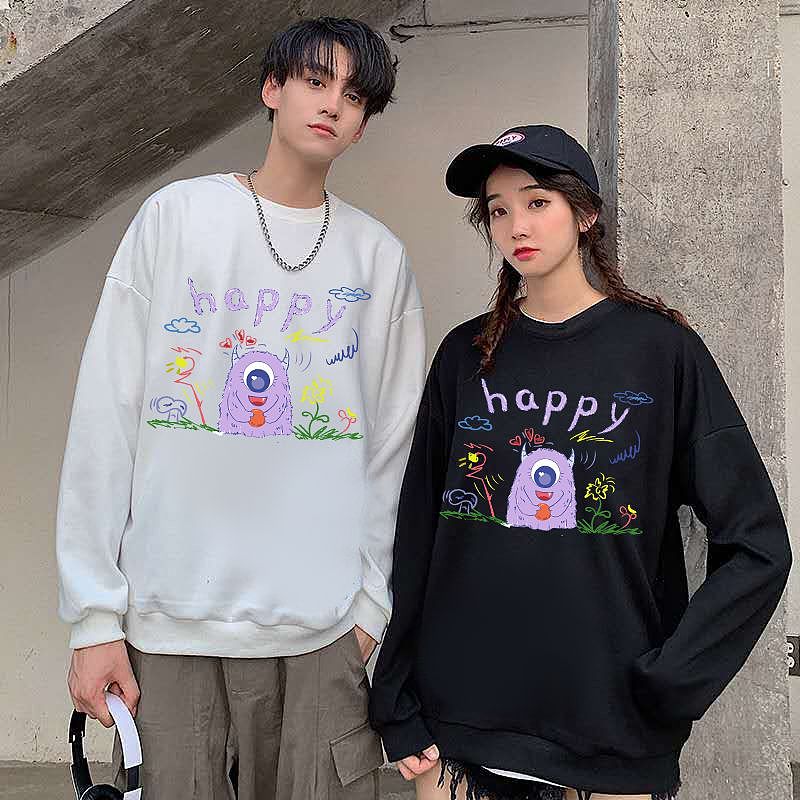 开心小怪兽衣服印花~小莲小莲