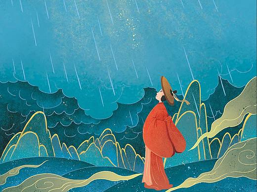 古風(fēng)練習(xí)（個(gè)人主頁-ZNTU0ODU4NjA=） - 商業(yè)插畫 - 站酷設(shè)計(jì)師暮色漸藍(lán)123原創(chuàng)素材 - 站酷ZCOOL