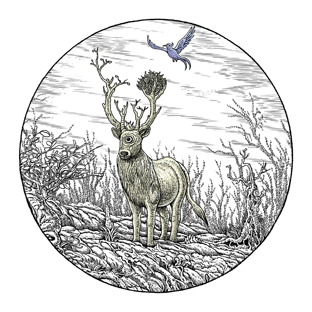 神秘之林（图ZMjk0NjI5ODMy） - 创作习作 - 站酷设计师绿野仙踪WYT原创素材 - 站酷ZCOOL