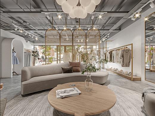 服裝店設(shè)計（個人主頁-ZNTE0MTYxODg=） - 家裝設(shè)計 - 站酷設(shè)計師張美麗效果圖原創(chuàng)素材 - 站酷ZCOOL