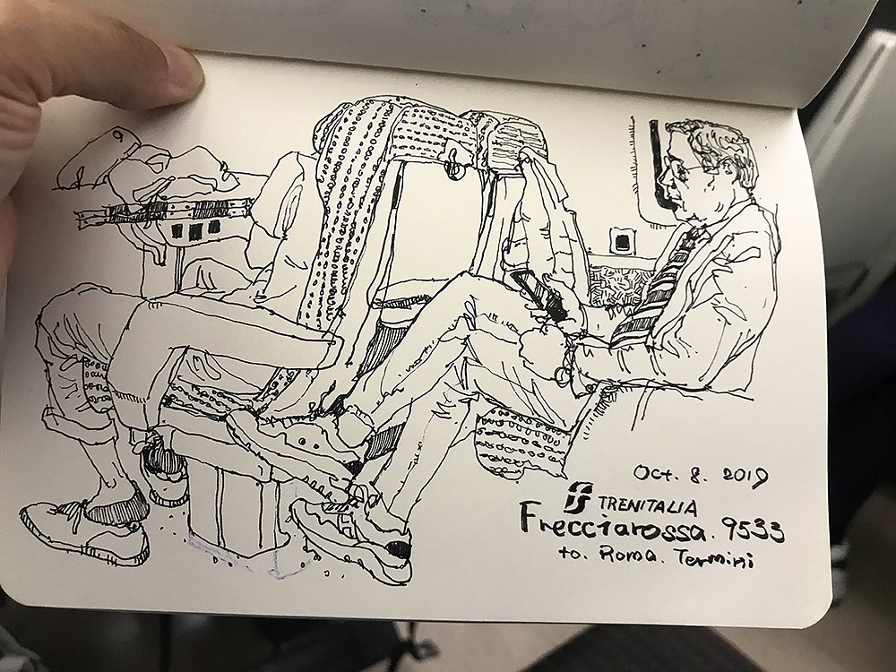 2019意大利中南部采风插画创作&速写（图ZMTgzNjA3MzAw） - 创作习作 - 站酷设计师Hosanna_914原创素材 - 站酷ZCOOL