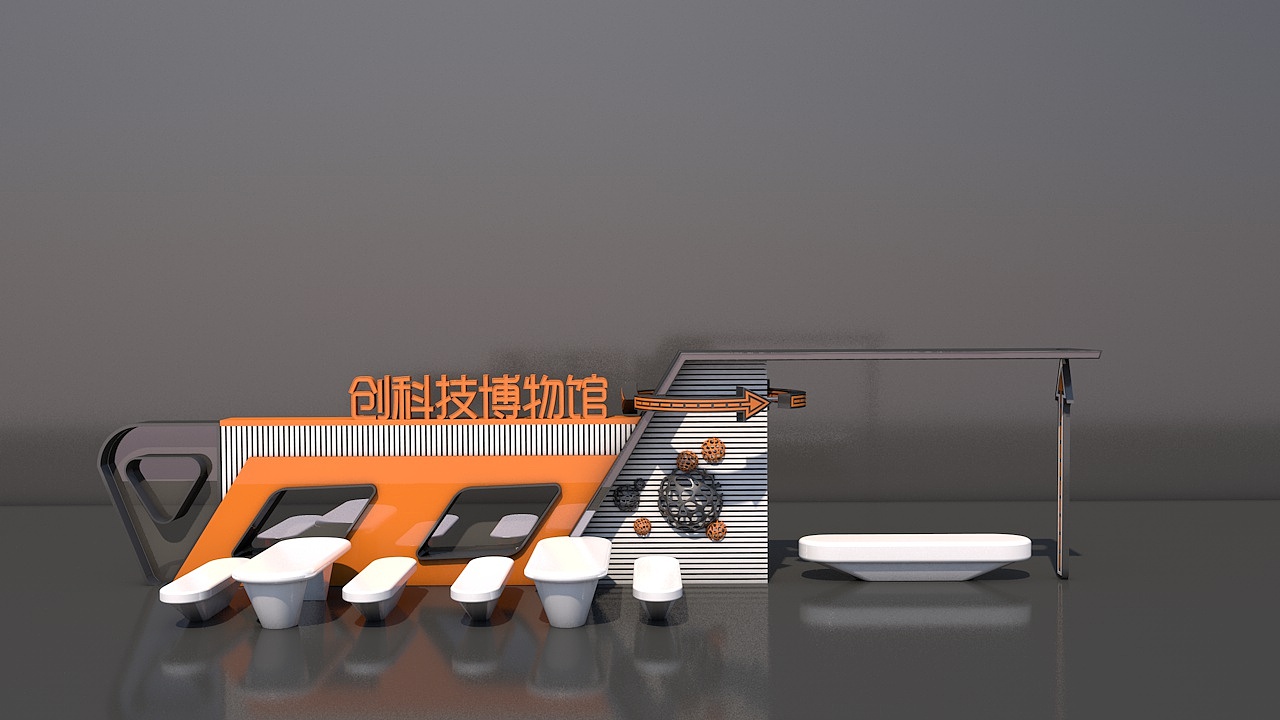 现代博物馆商业街休息区设计概念（图ZMTczMzU0MjE2） - 建筑/空间 - 站酷设计师Logan_R很无聊原创素材 - 站酷ZCOOL