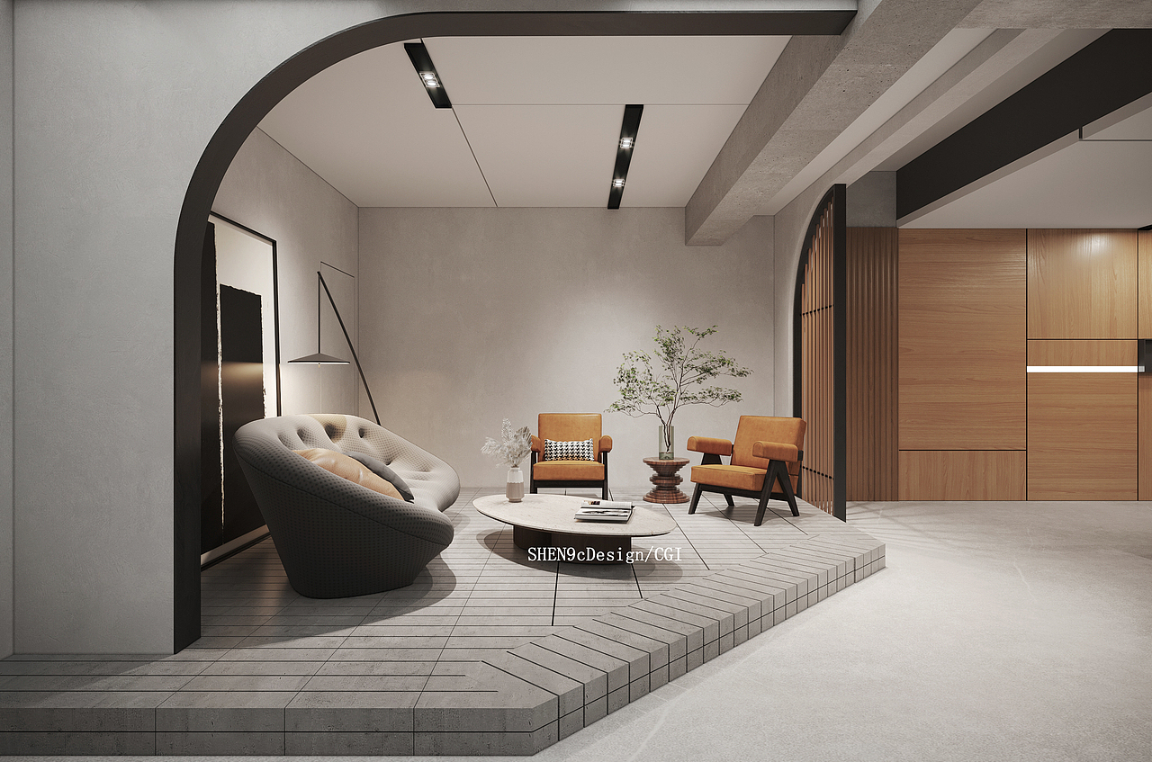 一组办公空间的表现（图ZMjY1NzEyMDQ4） - 商业空间设计 - 站酷设计师青九CGI原创素材 - 站酷ZCOOL